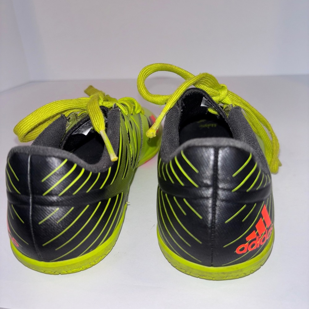 Adidas Performance Messi 15.3 Soccer Shoes Indoor Football Green Orange Kids 3 - Picture 4 of 7